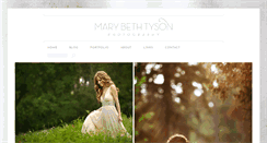 Desktop Screenshot of marybethtyson.com